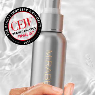 Mirabella Bulletproof Matte Finishing Spray – 2024 CEW Beauty Awards finalist, offering long-lasting, matte finish for shine-free makeup